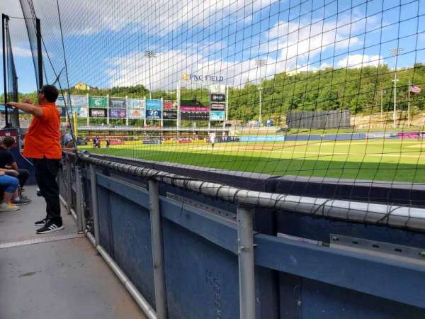 PNC Field, Scranton, section: 23, row: 1, seat: 4