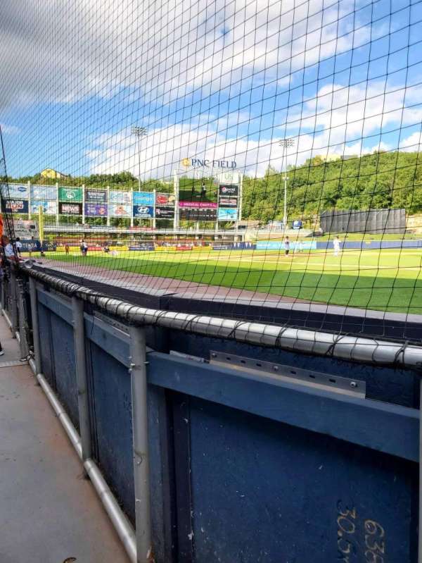 PNC Field, Scranton, section: 23, row: 1, seat: 3