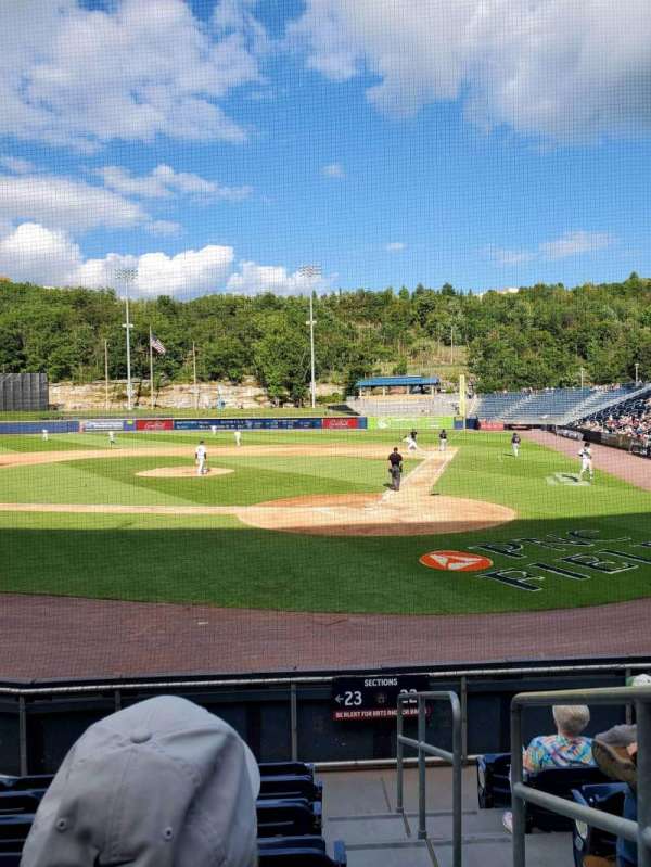 PNC Field, Scranton, section: 23, row: 7, seat: 1