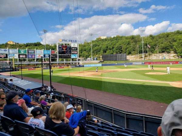 PNC Field, Scranton, section: 23, row: 7, seat: 1