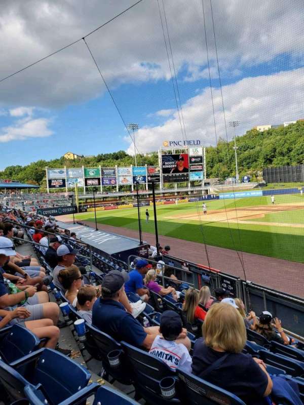 PNC Field, Scranton, section: 23, row: 7, seat: 2