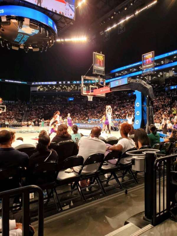 Barclays Center, section: 17, row: D, seat: 2