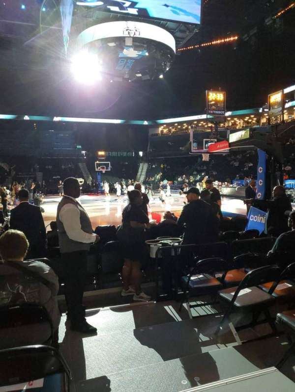 Barclays Center, section: 17, row: 2, seat: 1