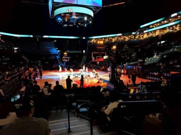 Barclays Center, section: 17, row: 7, seat: 1