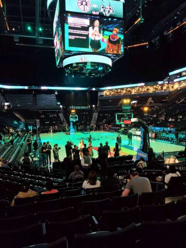 Barclays Center, section: 17, row: 9, seat: 5