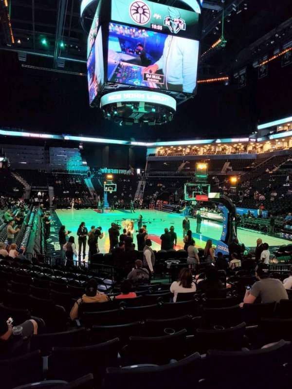 Barclays Center, section: 17, row: 9, seat: 7