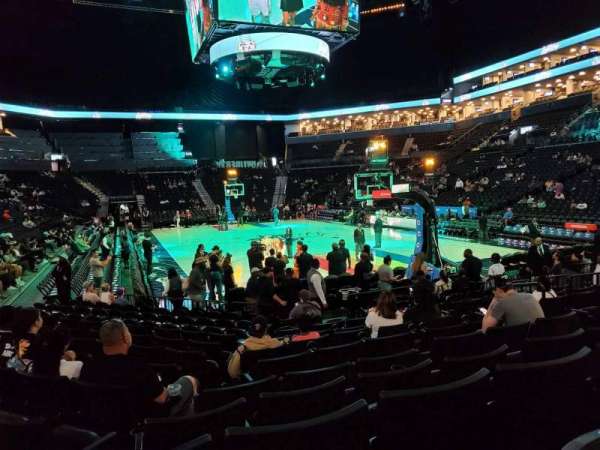 Barclays Center, section: 17, row: 9, seat: 8