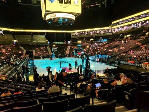 Barclays Center, section: 17, row: 11, seat: 3