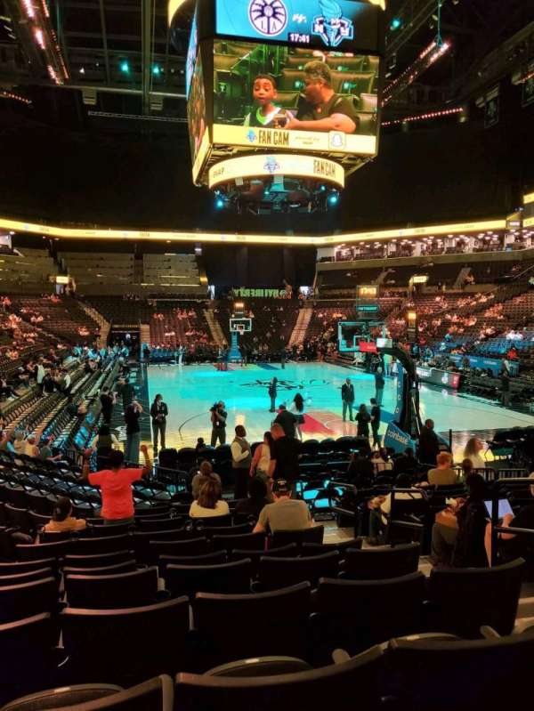 Barclays Center, section: 17, row: 11, seat: 4