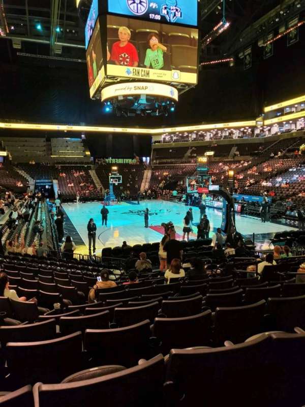 Barclays Center, section: 17, row: 11, seat: 8