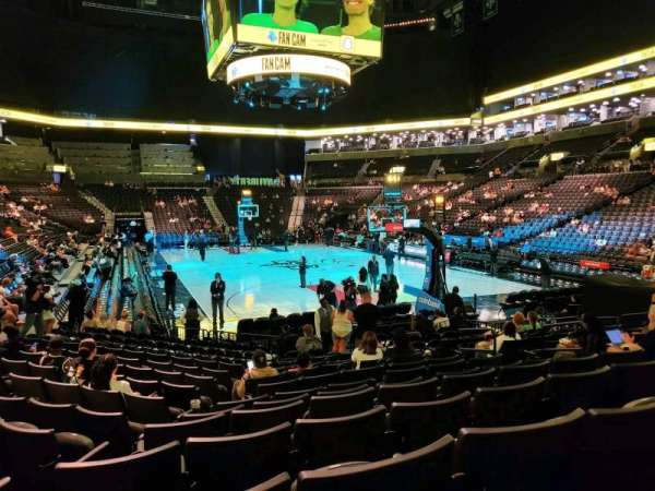 Barclays Center, section: 17, row: 11, seat: 9