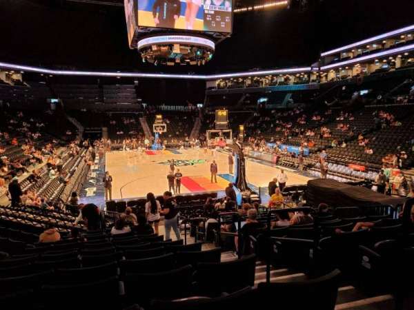 Barclays Center, section: 17, row: 13, seat: 3