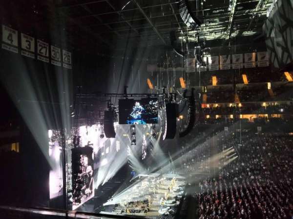 Prudential Center, section: Suite 221, row: A, seat: 4