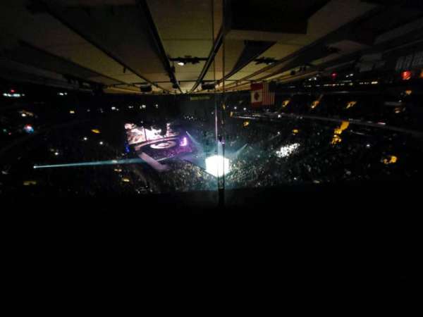 Madison Square Garden, section: 302, row: 1, seat: 2