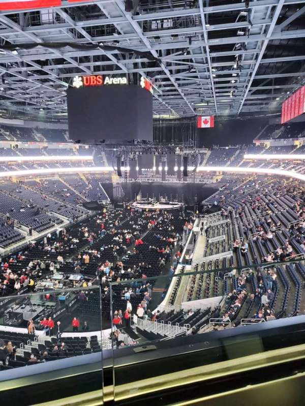 UBS Arena, section: 212, row: 1, seat: 3