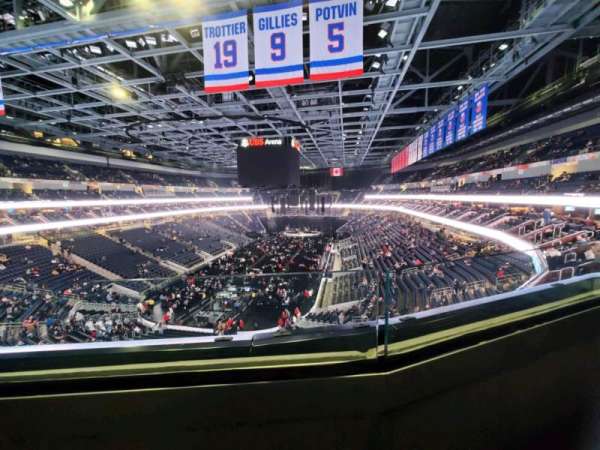 UBS Arena, section: 212, row: 1, seat: 6