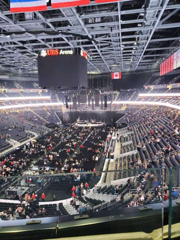 UBS Arena, section: 212, row: 1, seat: 6