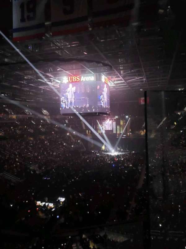 UBS Arena, section: 212, row: 1, seat: 1