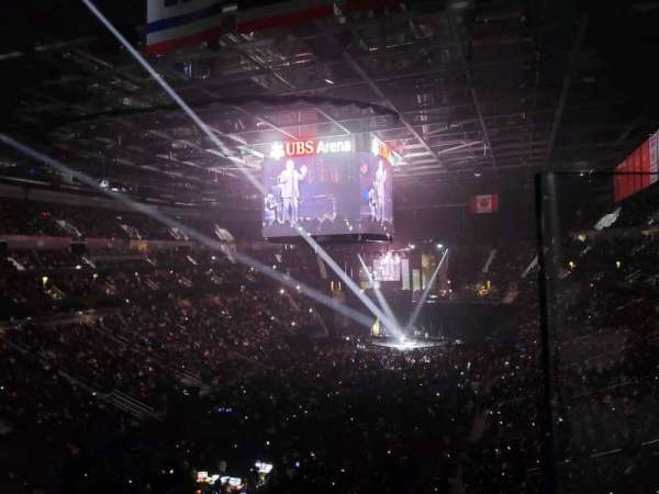 UBS Arena, section: 212, row: 1, seat: 1
