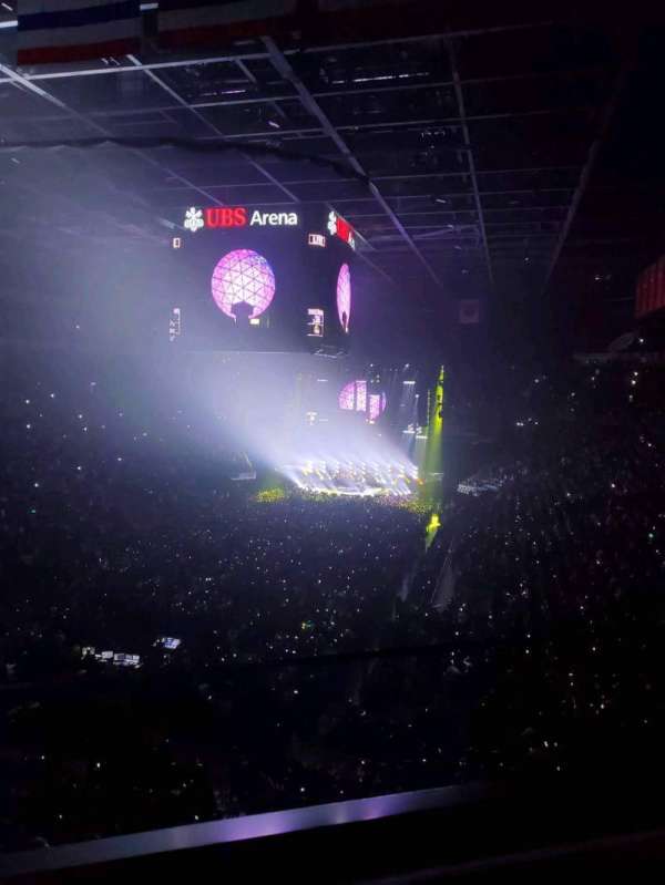 UBS Arena, section: 212, row: 1, seat: 2