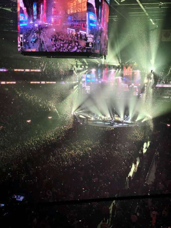 UBS Arena, section: 212, row: 1, seat: 2