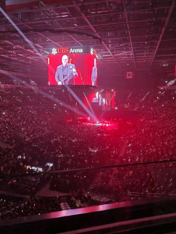 UBS Arena, section: 212, row: 1, seat: 2