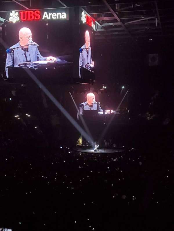 UBS Arena, section: 212, row: 1, seat: 1