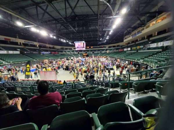 CURE Insurance Arena, section: 110, row: E, seat: 3