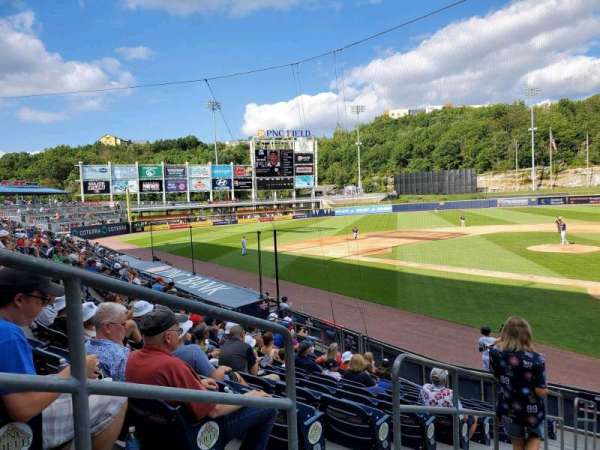 PNC Field, Scranton, section: 22, row: 12, seat: 15