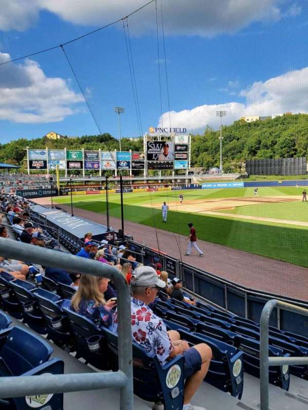 PNC Field, Scranton, section: 22, row: 8, seat: 14