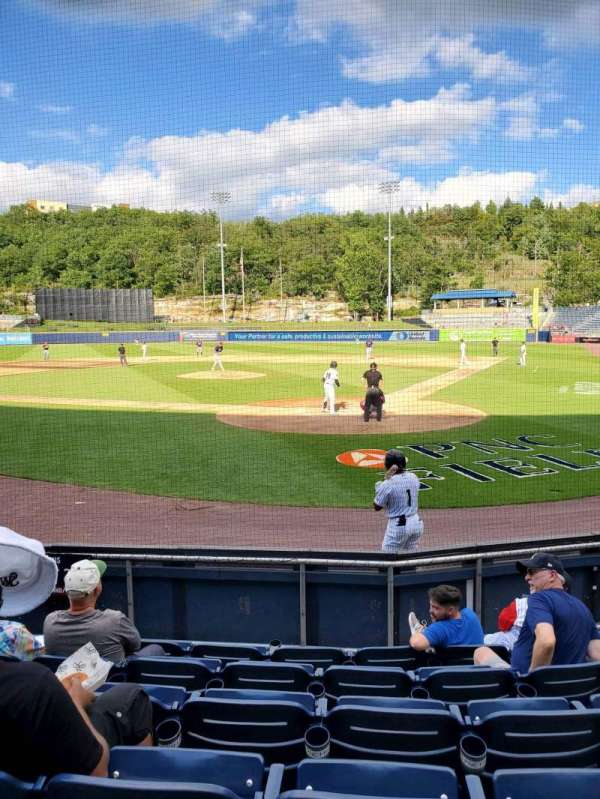 PNC Field, Scranton, section: 22, row: 6, seat: 9