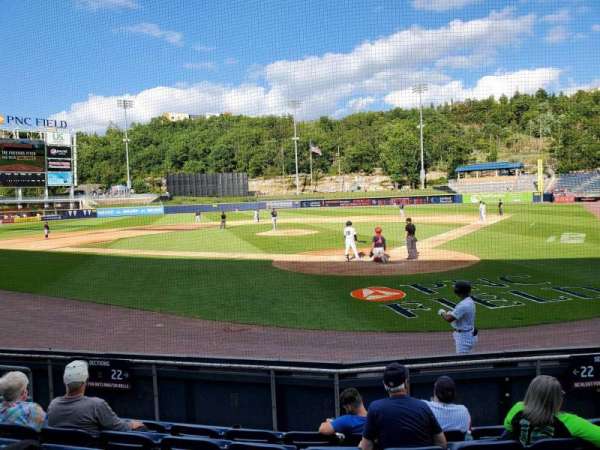 PNC Field, Scranton, section: 22, row: 6, seat: 7