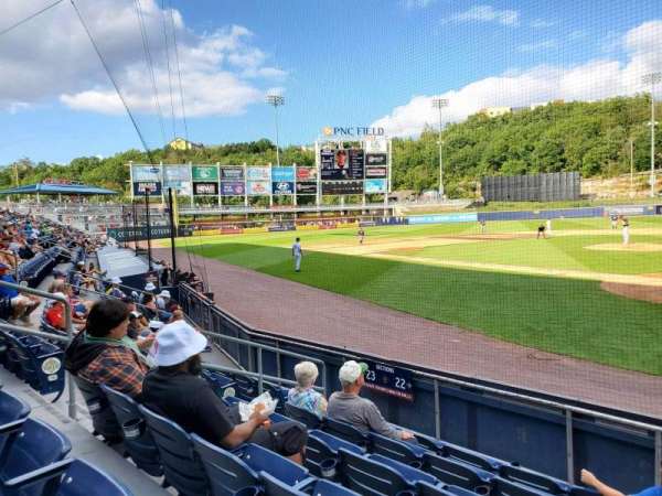 PNC Field, Scranton, section: 22, row: 6, seat: 6