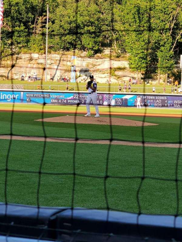PNC Field, Scranton, section: 23, row: 1, seat: 9