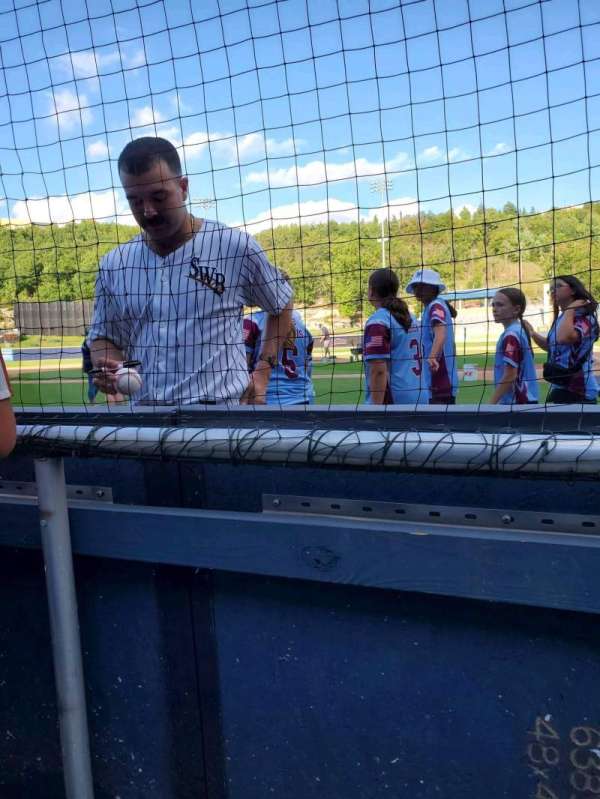 PNC Field, Scranton, section: 23, row: 1, seat: 8
