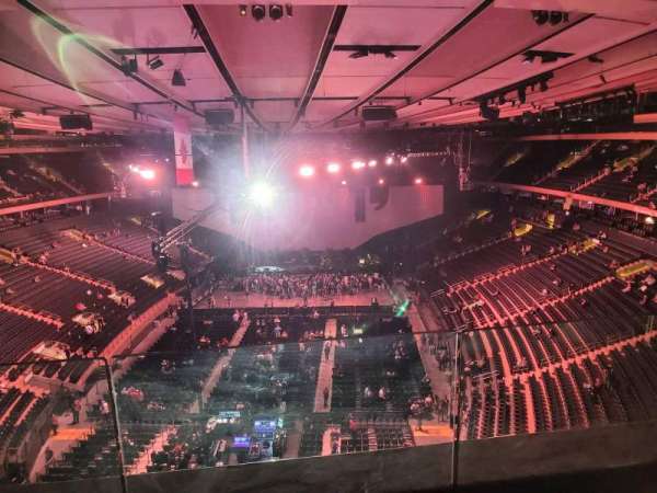 Madison Square Garden, section: 306, row: 2, seat: 5