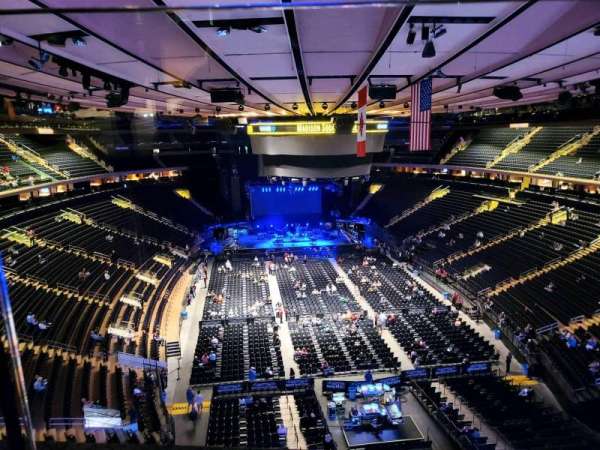 Madison Square Garden, section: 304, row: 2, seat: 7