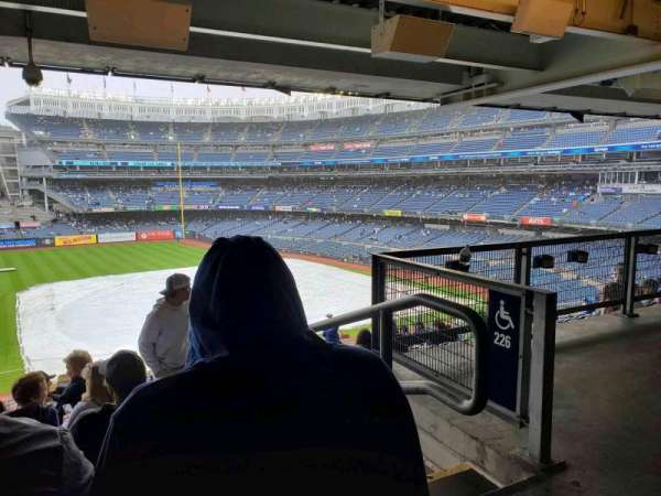 Yankee Stadium, section: 227A, row: 23, seat: 1