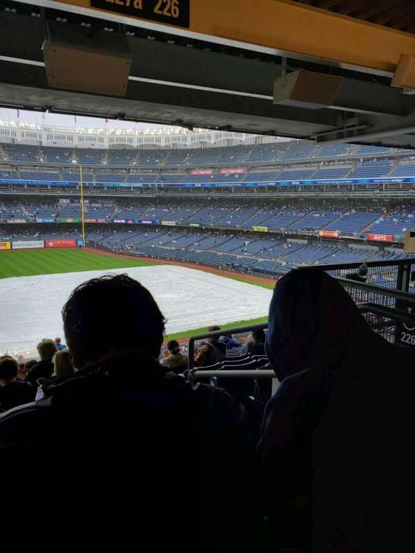 Yankee Stadium, section: 227A, row: 23, seat: 2