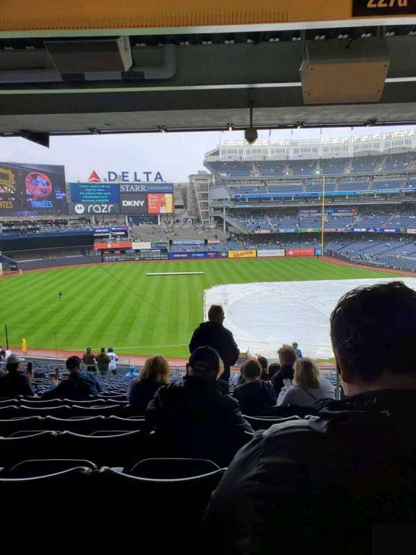 Yankee Stadium, section: 227A, row: 23, seat: 2