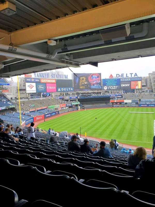 Yankee Stadium, section: 227A, row: 23, seat: 2