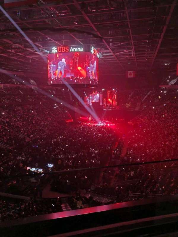 UBS Arena, section: 212, row: 1, seat: 2