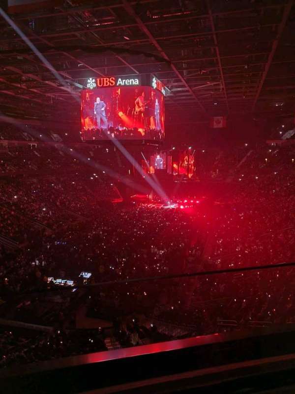 UBS Arena, section: 212, row: 1, seat: 2