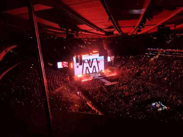 Madison Square Garden, section: 301, row: 1, seat: 7