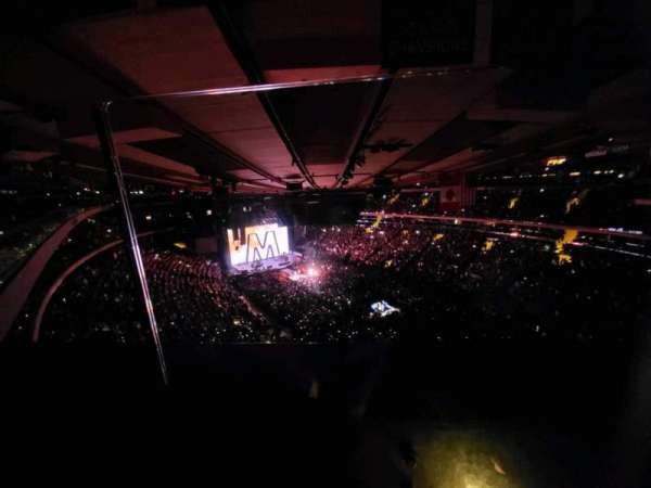 Madison Square Garden, section: 301, row: 1, seat: 7