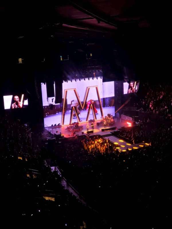 Madison Square Garden, section: 301, row: 1, seat: 8
