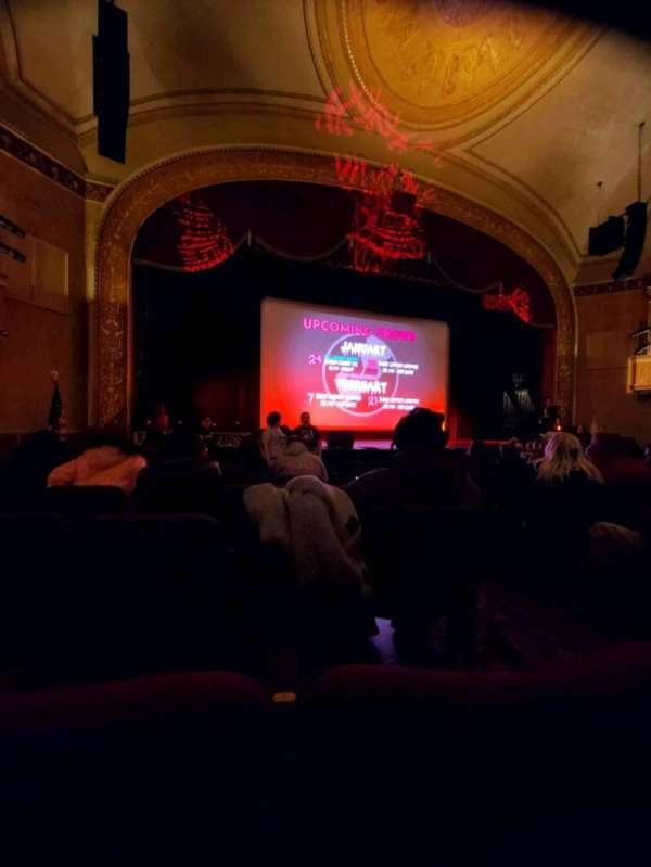 Union County Performing Arts Center, section: Orchestra, row: H, seat: 5