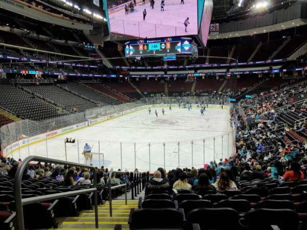 Prudential Center, section: 4, row: 20, seat: 24