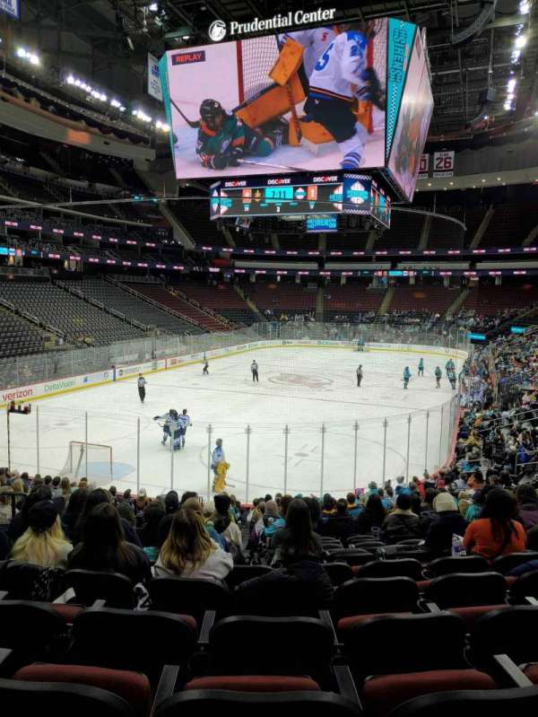 Prudential Center, section: 4, row: 18, seat: 18