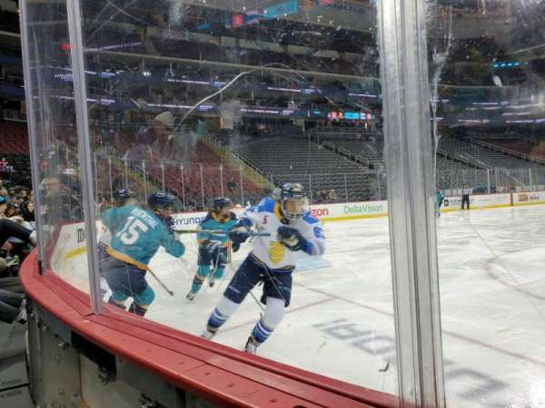 Prudential Center, section: 4, row: GL1, seat: 13